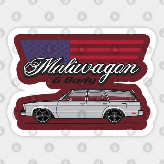 Maliwagon Sticker by JRCustoms44